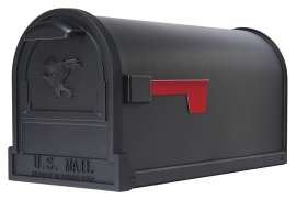 Gibraltar Mailboxes Arlington AR15B000 Mailbox, 1475 cu-in Capacity, Galvanized Steel, Textured Powder-Coated