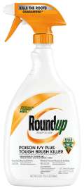 Roundup 5002715 Brush Killer, Liquid, 24 oz Bottle