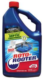 Roto-Rooter 351272 Septic Treatment, Liquid, Characteristic, 64 oz