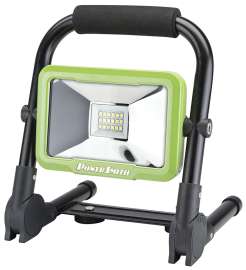 PowerSmith PWLR112FM Rechargeable Work Light, 10 W, Lithium-Ion Battery, 1-Lamp, LED Lamp, 1200/600/300 Lumens