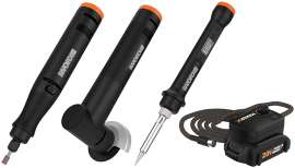 WORX MAKERX WX991L Combination Kit, Battery Included, 20 V, 3-Tool