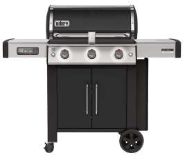 Weber Genesis II EX-315 61015601 Gas Grill, Liquid Propane, 513 sq-in Primary Cooking Surface, Black