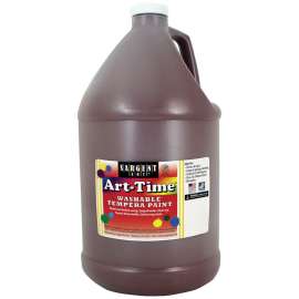 Brown Art -Time Washable Paint Gallon